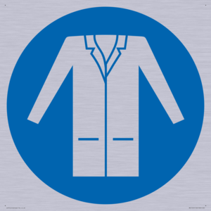 Custom Mandatory: Wear a lab coat